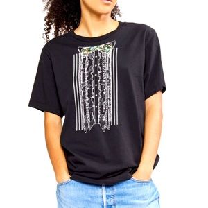 CYNTHIA ROWLEY Formal Friday Tee NWOT